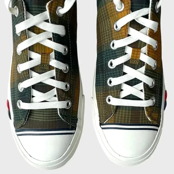 PRO-KEDS NWOT FOR J CREW ROYAL LOW TOPS PLAID MENS | SIZE: 9 - Picture 3 of 9